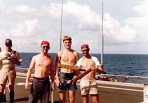 Photos by Mark Hilditch - Shellback Initiation